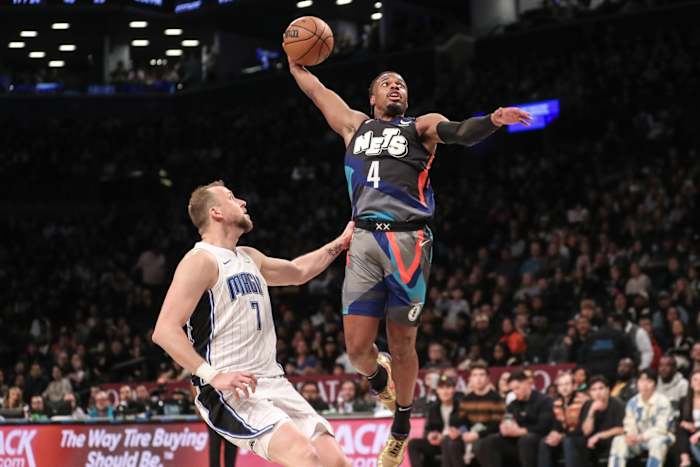 Brooklyn Nets guard Dennis Smith Jr.